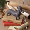 Dachshund Christmas Figurine