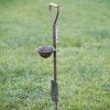 Spade Rain Gauge Garden Stake - Accurate Water Measurement Tool for Outdoor Plants and Gardens