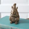 Tabletop Squirrel Figurine Set of 4 - Adorable Home Decor for Nature Lovers