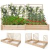 Garden bed outdoor planting box