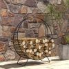 Firewood Rack, Heavy Duty Wood Storage Holder