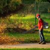 2-Stroke Commercial Backpack Leaf Blower Gas Powered Grass Lawn Blowing Machine, Orange