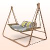 JESE Hammock Swing Chair with Stand for Indoor,Outdoor