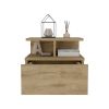 Nightstand Floating Flopini, Bedroom, Macadamia