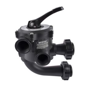 Multiport DE Filter Valve SP710XR50 1-1/2" Side Mount For Above/In Ground Pools