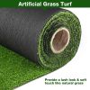 Realistic Synthetic Artificial Grass Mat 65x 3ft with 3/8" grass blades height Indoor Outdoor Garden Lawn Landscape Turf for Pets,swimming pools