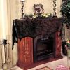 1pc, Black Lace Halloween Table Runner Halloween Spider Web Tablecloth Decoration Cloth, Halloween Party Decor