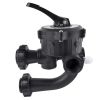 Multiport DE Filter Valve SP710XR50 1-1/2" Side Mount For Above/In Ground Pools