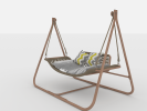 JESE Hammock Swing Chair with Stand for Indoor,Outdoor