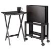 Allen 5-Pc Snack Table Set; Coffee