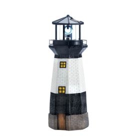 Spinning Solar Powered Lighthouse