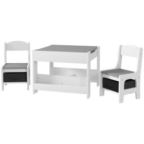 Kids Table and Chair (Swiship-Ship)(Prohibited by WalMart) (Color: as picture)