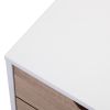 Nightstand with 2 Drawers, Bedside Tables with Solid Wood Legs and Storage, End Table, Side Table, Bedside Furniture for Bedroom, Living Room