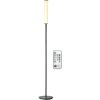 LED Cylinder Floor Lamp with Remote Control, Full Range Dimming, Adjustable Color Temperature 3000K-6000K, Minimalist Standing