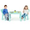 3 Pieces Multi Activity Kids Play Table and Chair Set