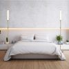 LED Cylinder Floor Lamp with Remote Control, Full Range Dimming, Adjustable Color Temperature 3000K-6000K, Minimalist Standing