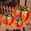 Christmas light box, LED light foldable decoration indoor and outdoor, Christmas light box gift decoration indoor and outdoor garden