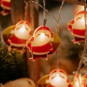 Christmas LED String Light, LED Xmas Tree Snowman Santa Claus String Light (Color: GRUOP 3)