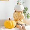 Halloween Pumpkin Throw Pillow Cute Plush and Decorative Ball Pillow